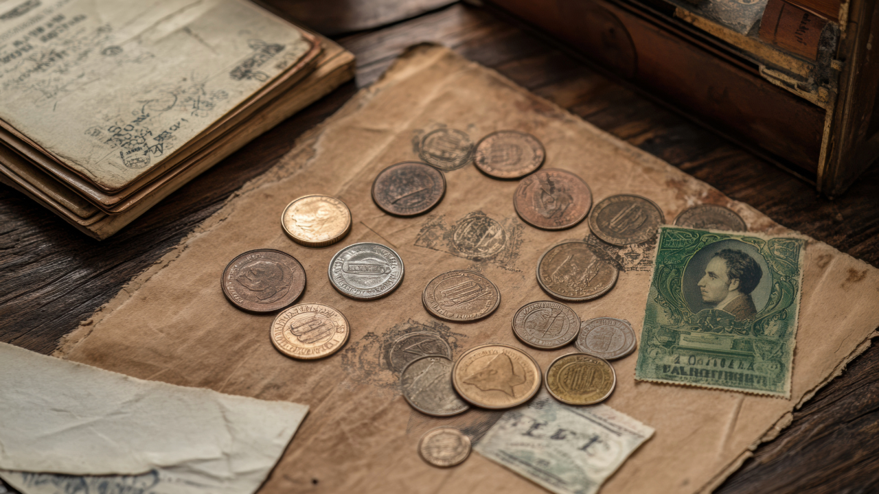 Coins, Stamps & Currency:Old-School Collectibles in a Digital Age