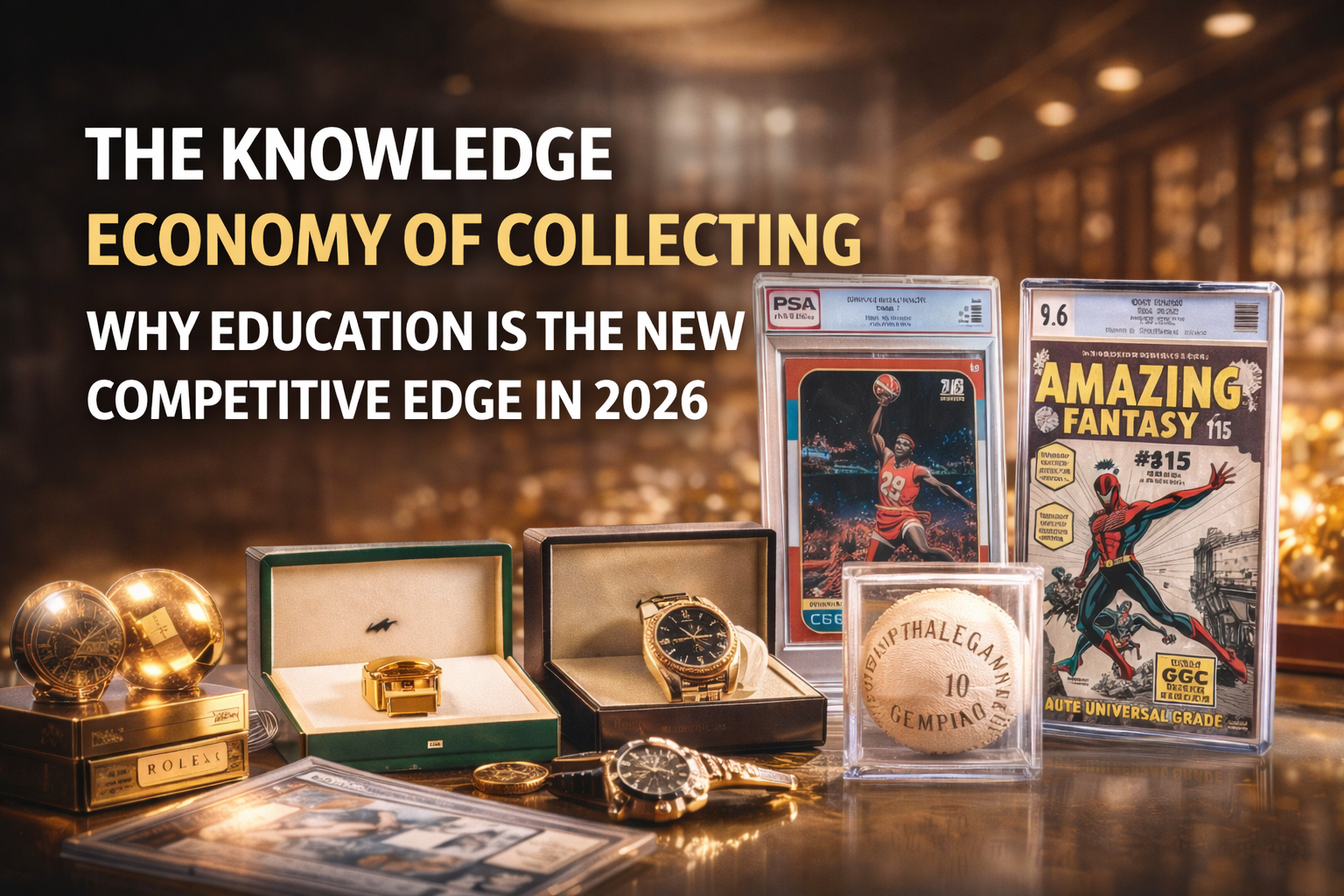 The Knowledge Economy of Collecting: Why Education Is the New Competitive Edge in 2026